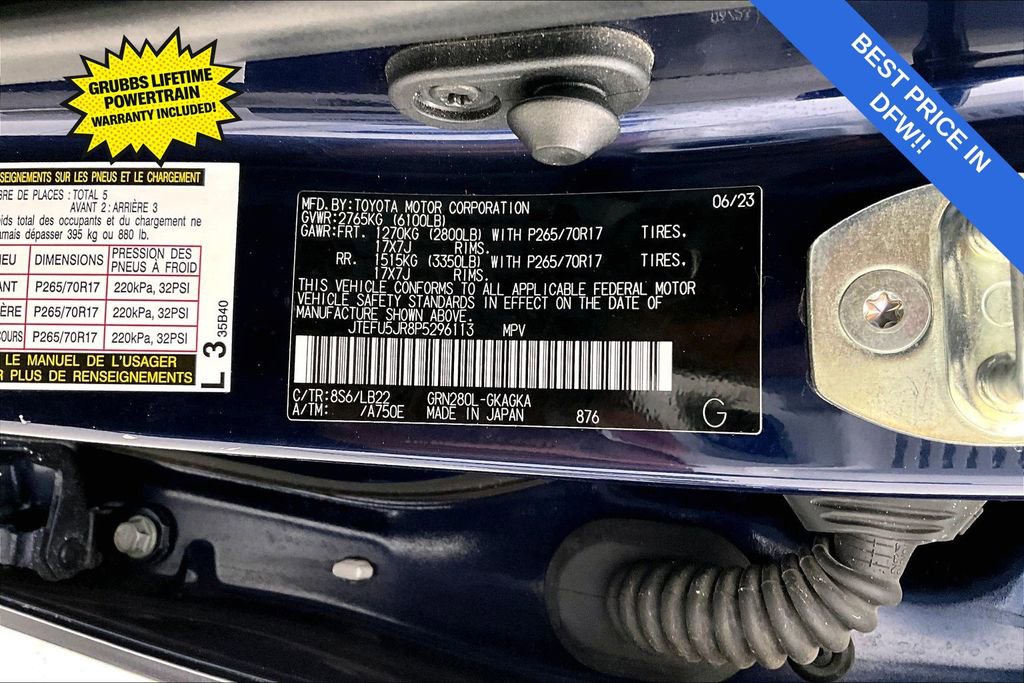 Used 2023 Toyota 4Runner SR5 Premium w/ Moonroof Package image 43