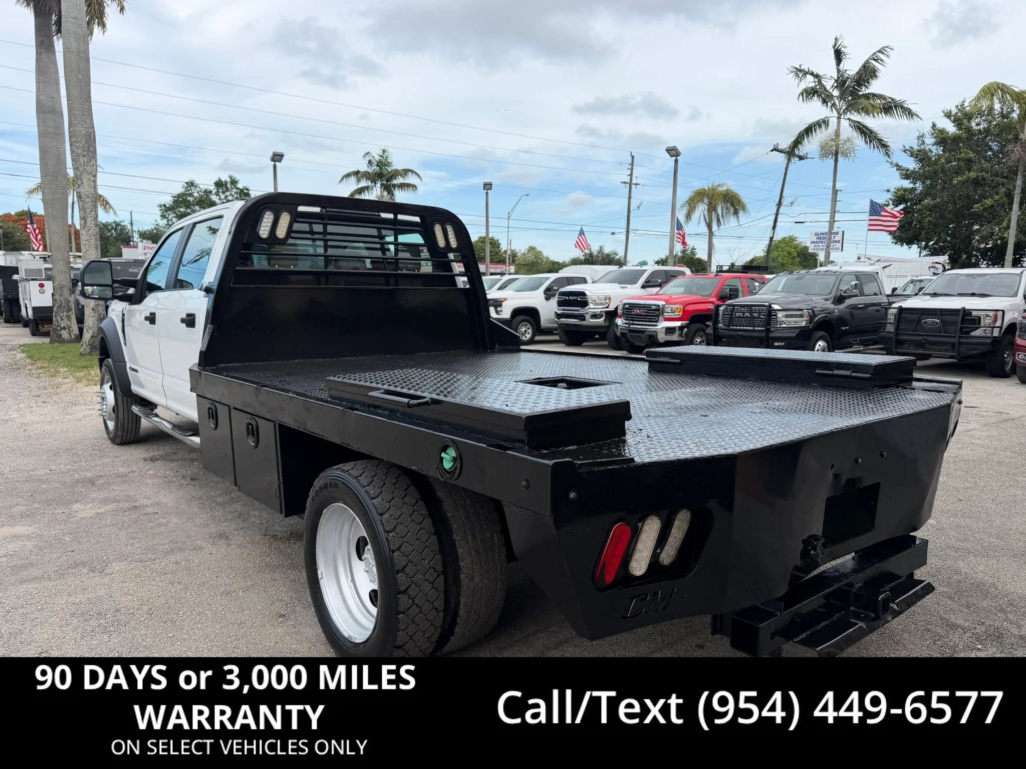 Used 2017 Ford F550 4x4 Crew Cab Super Duty