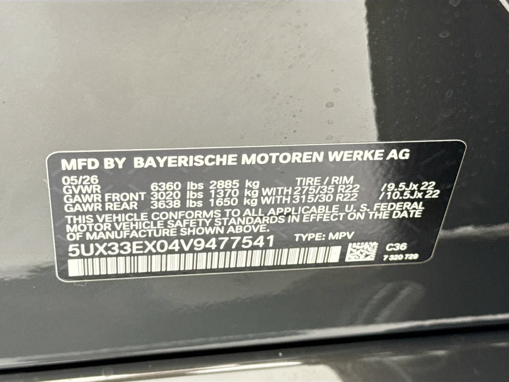 New 2027 BMW X6 xDrive40i w/ Executive Package AWD/4WD image 34