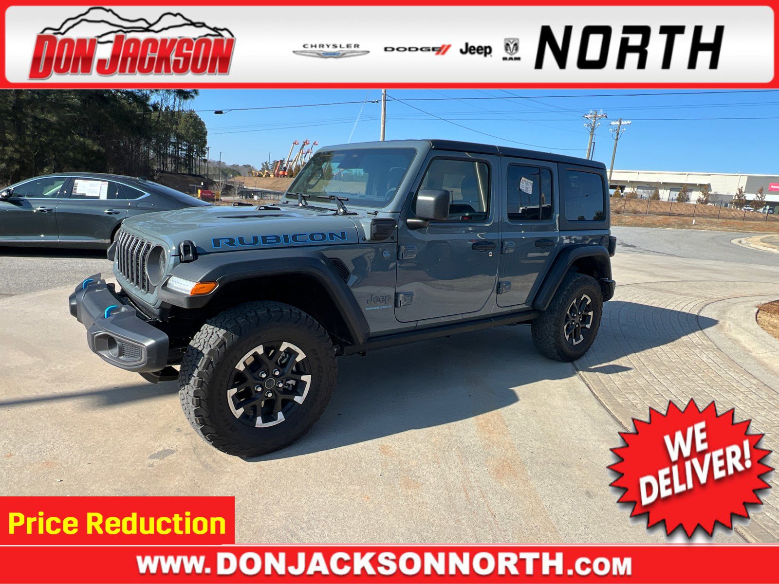 Used 2025 Jeep Wrangler Unlimited Rubicon 4xe w/ Convenience Group AWD/4WD image 1