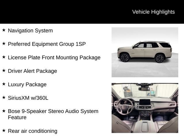 Certified 2024 Chevrolet Tahoe RST w/ Luxury Package image 28