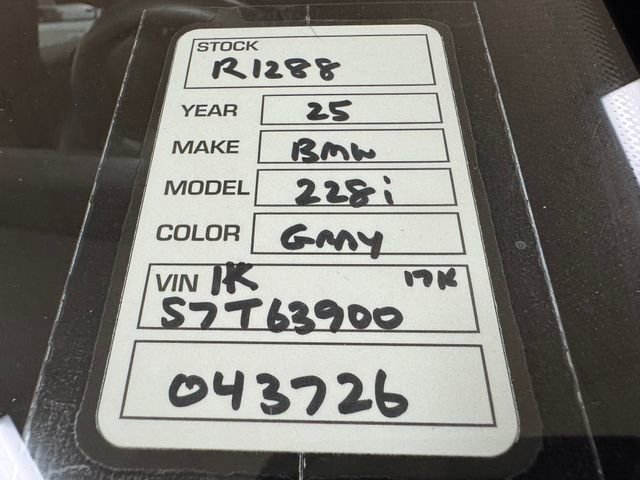 Used 2025 BMW 228i xDrive image 25