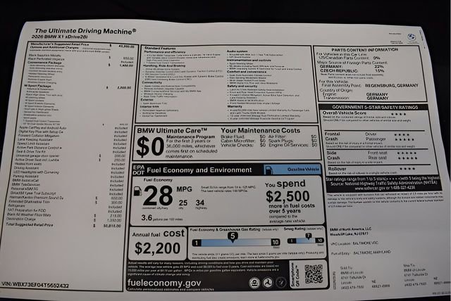 New 2026 BMW X1 xDrive28i w/ M Sport Package AWD/4WD image 5