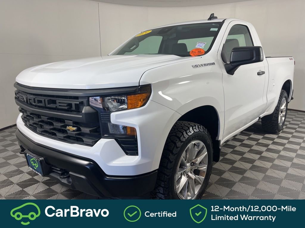 Certified 2024 Chevrolet Silverado 1500 W/T w/ Trailering Package AWD/4WD image 10