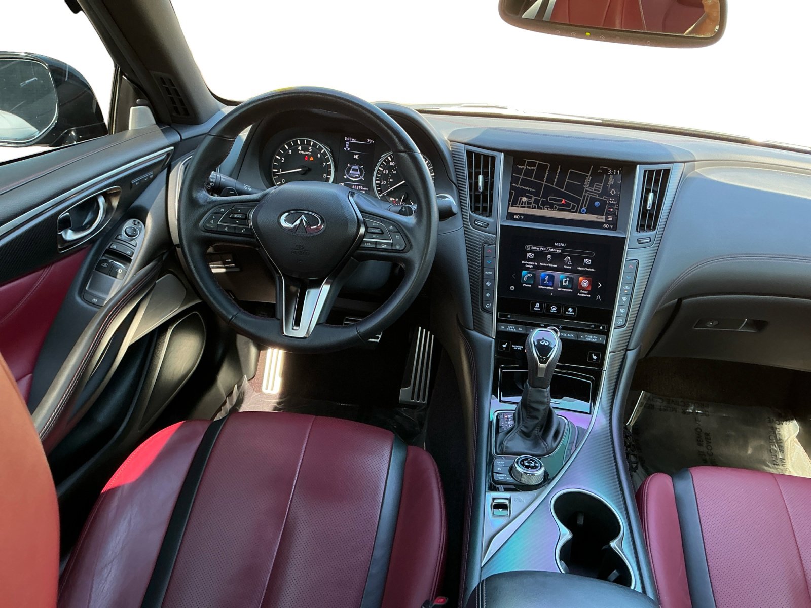 Used 2022 INFINITI Q60 Red Sport 400 w/ Cargo Package RWD image 14