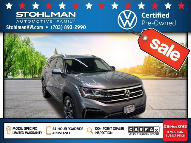 Certified 2022 Volkswagen Atlas SEL Premium