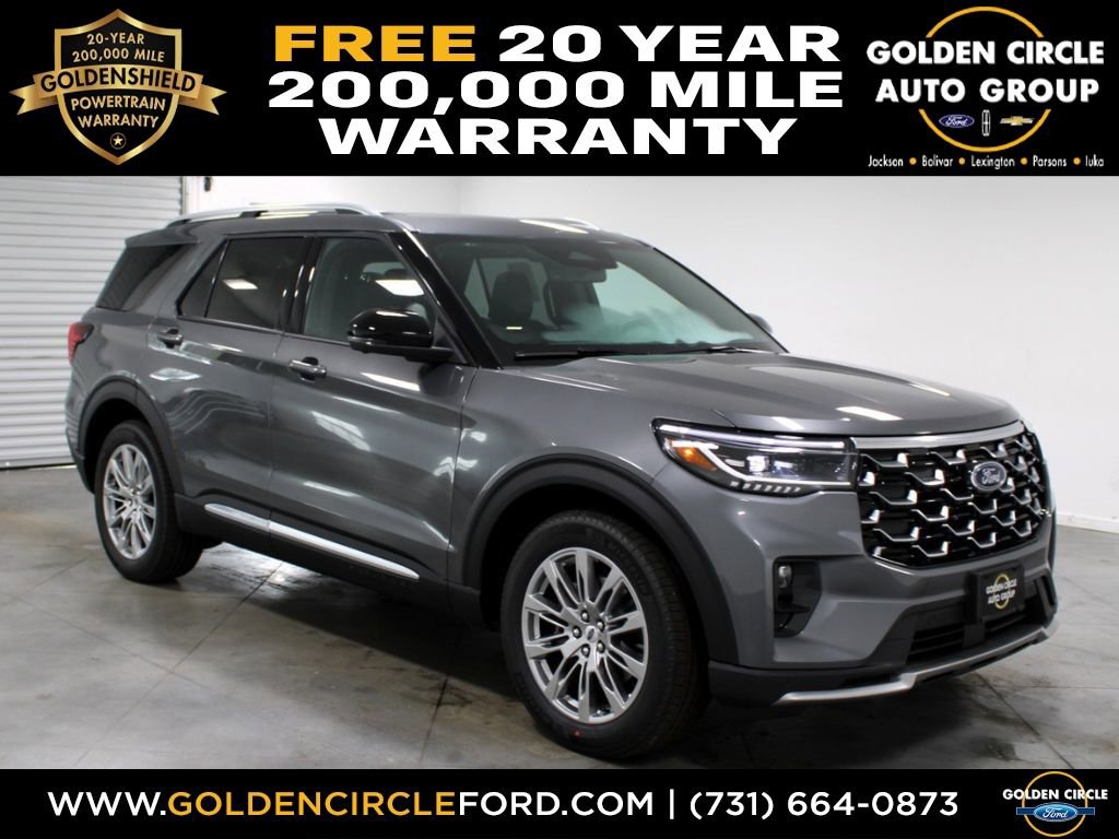 New 2026 Ford Explorer Platinum
