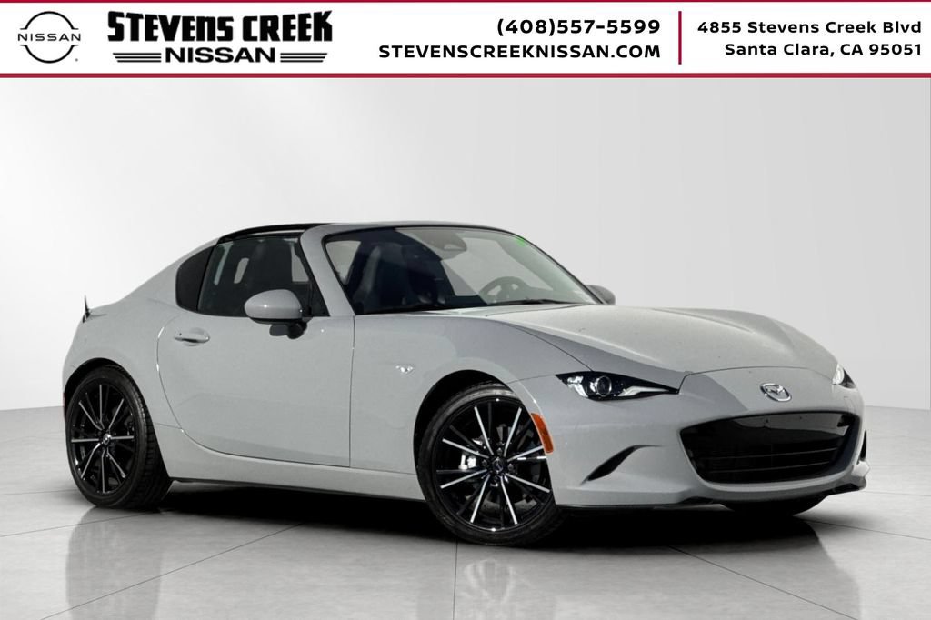 Used 2025 MAZDA MX-5 Miata RF Grand Touring w/ Weather Package RWD image 1