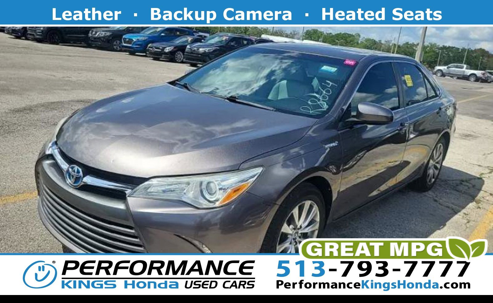 Used 2017 Toyota Camry XLE w/ Moonroof Package image 1