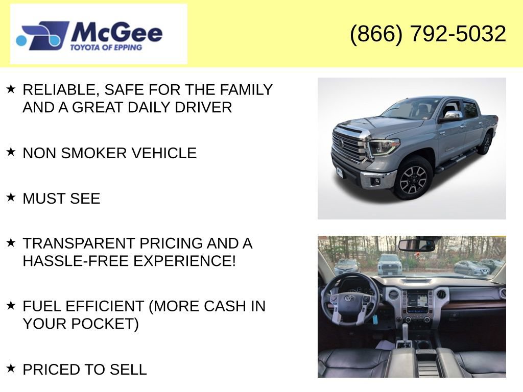 Used 2018 Toyota Tundra Limited w/ Limited Premium Package image 4