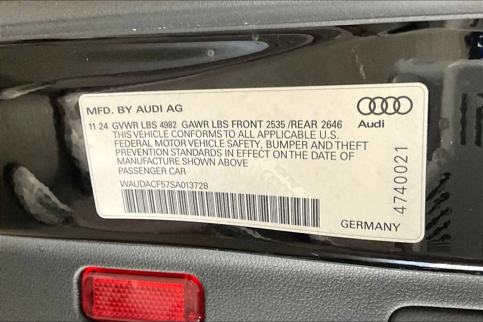 Certified 2025 Audi A5 2.0T Premium Plus w/ Convenience Plus Package image 36