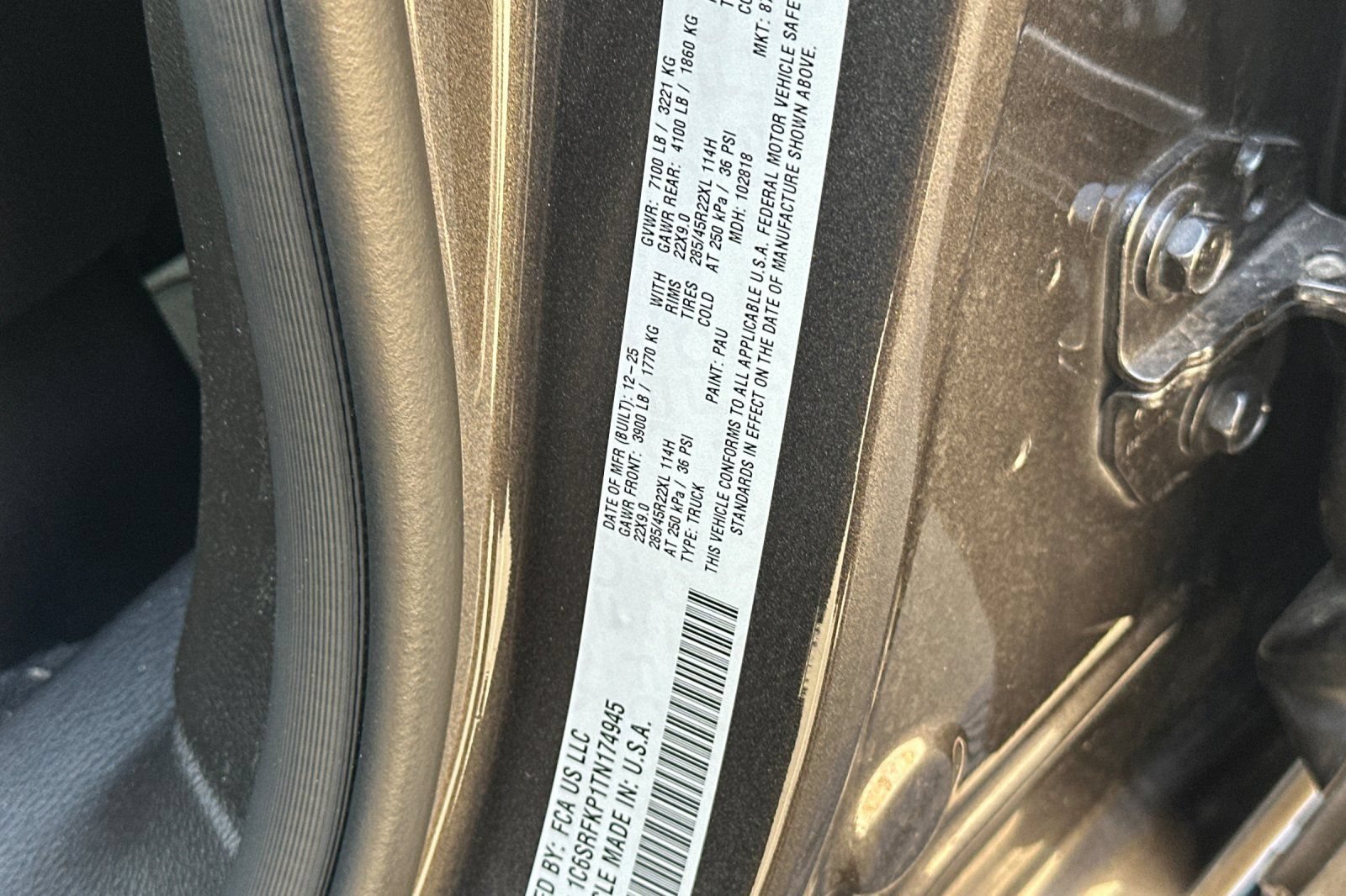 New 2026 RAM 1500 Tungsten AWD/4WD image 27