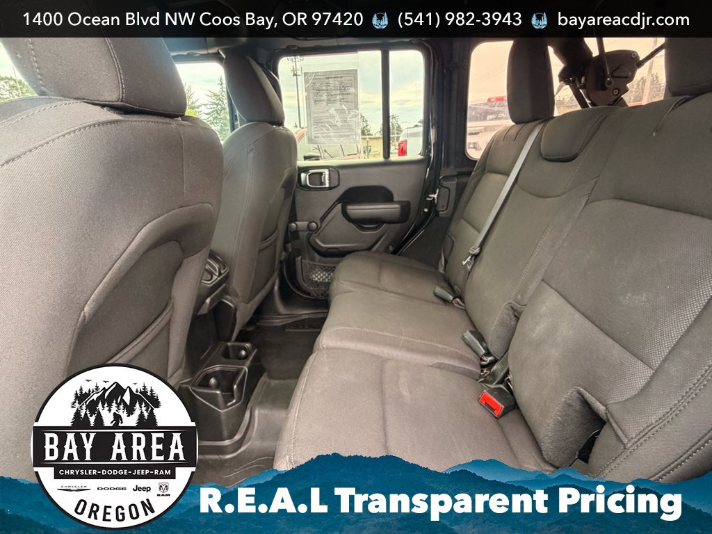Used 2022 Jeep Wrangler Unlimited Sport AWD/4WD image 22