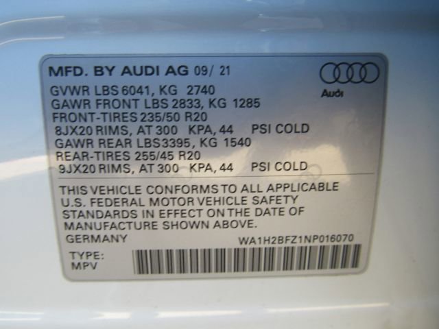 Used 2022 Audi Q4 e-tron Premium Plus w/ Premium Plus image 53