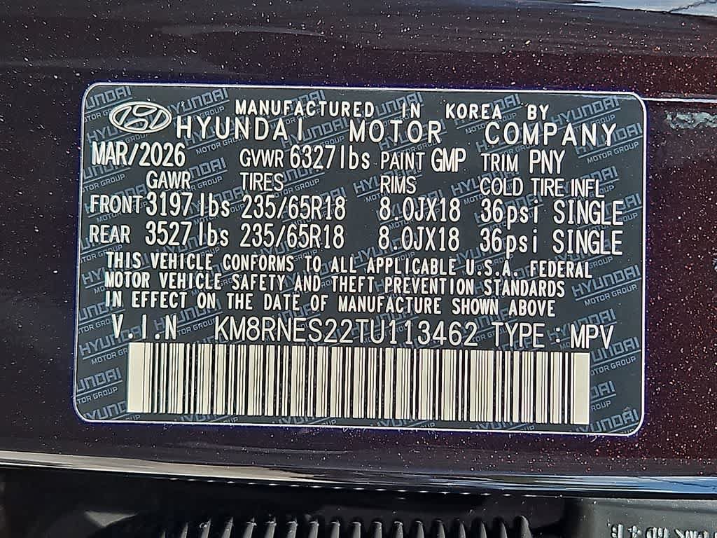 New 2026 Hyundai Palisade SEL AWD/4WD image 24