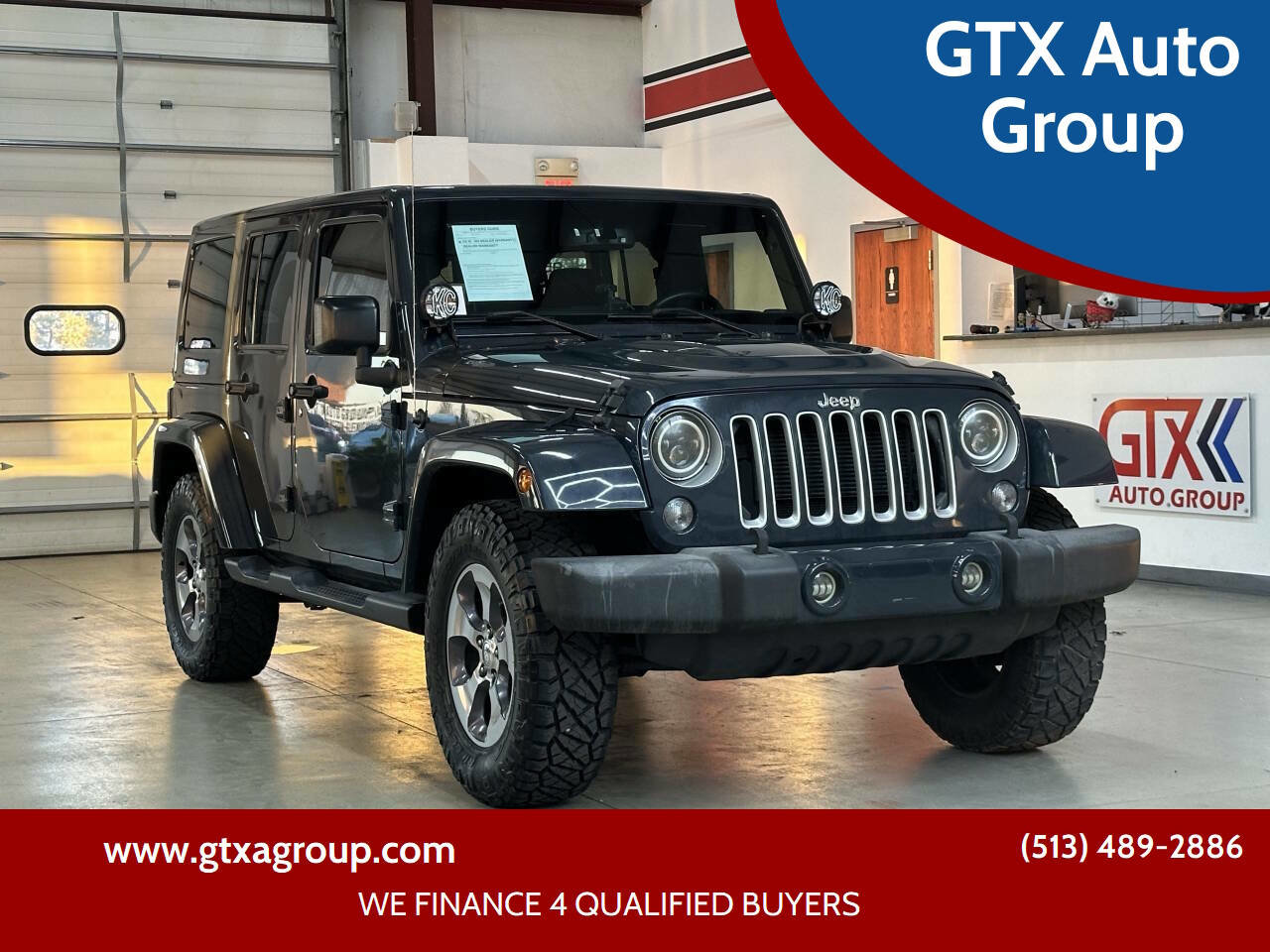 Used 2016 Jeep Wrangler Unlimited Sahara w/ Max Tow Package image 1