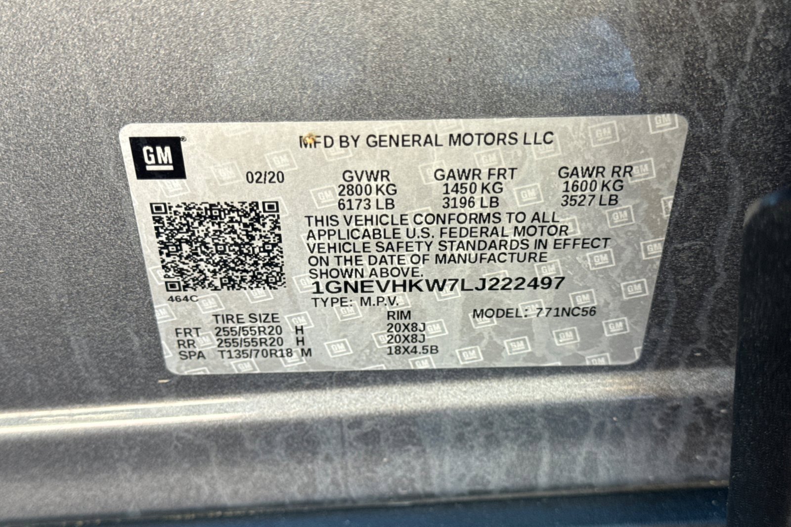 Used 2020 Chevrolet Traverse LT w/ LPO, Blackout Package image 59