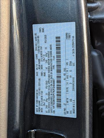 Used 2019 Ford F150 XLT w/ Equipment Group 302A Luxury image 16