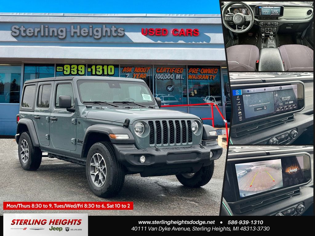 Used 2024 Jeep Wrangler Unlimited Sport AWD/4WD image 1