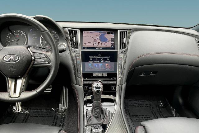 Certified 2022 INFINITI Q50 Red Sport 400 w/ Carbon Fiber Package AWD/4WD image 9