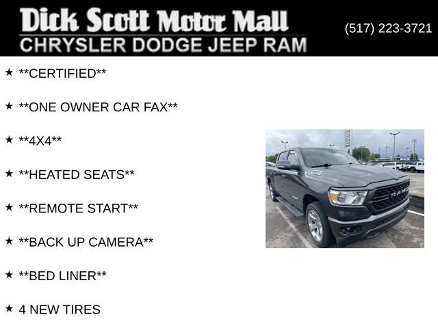 Used 2022 RAM 1500 Big Horn AWD/4WD image 3