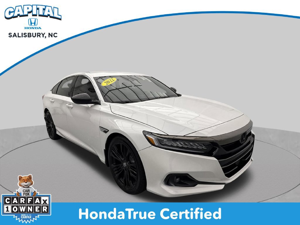 Certified 2022 Honda Accord Sport