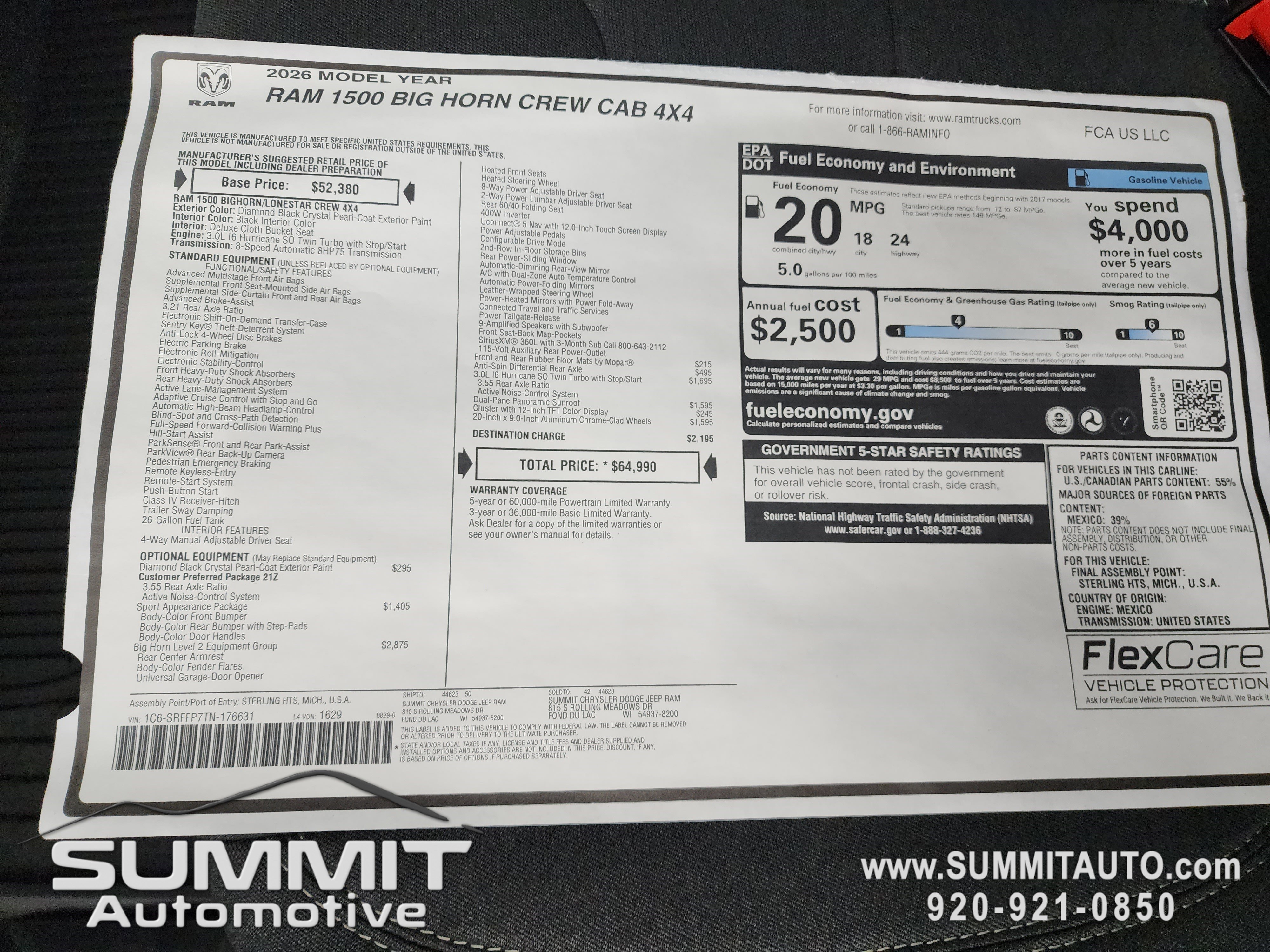 New 2026 RAM 1500 Big Horn image 10