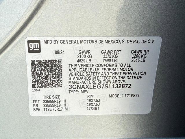 Used 2025 Chevrolet Equinox RS w/ Safety and Technology Package image 25