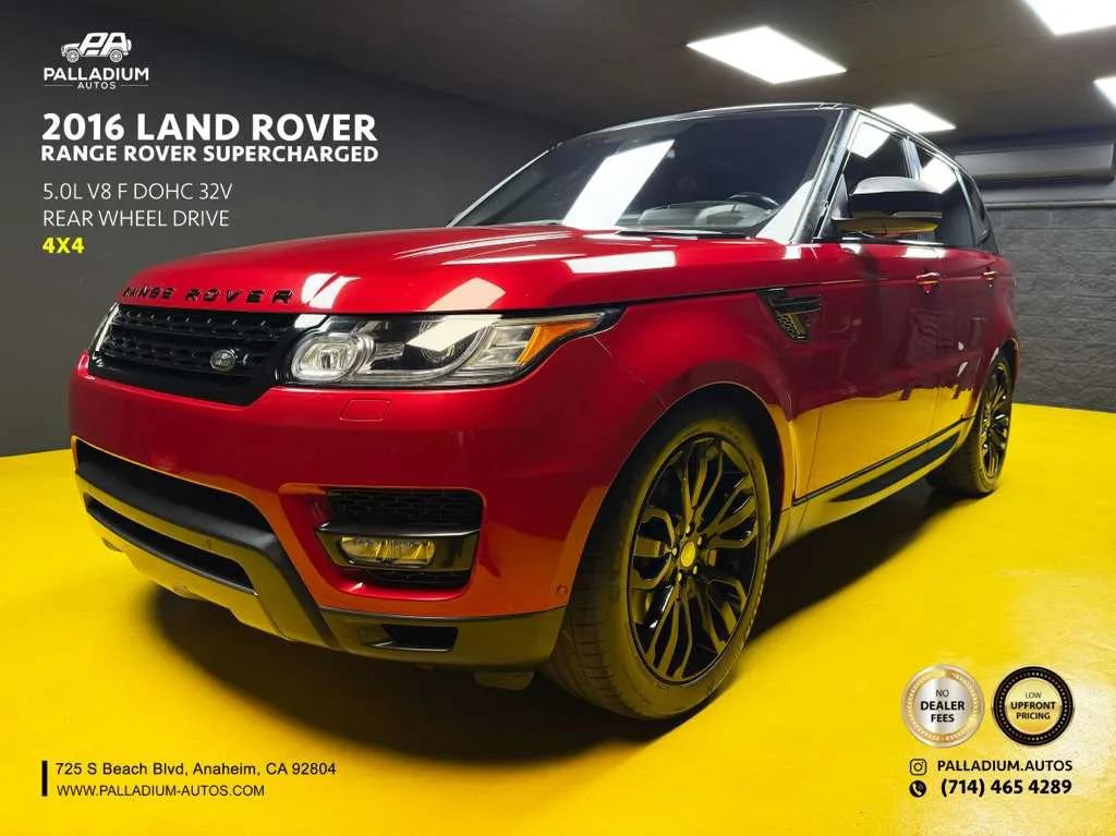 Used 2016 Land Rover Range Rover Sport Supercharged image 1