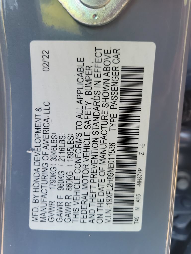 Used 2022 Honda Civic Sport image 35