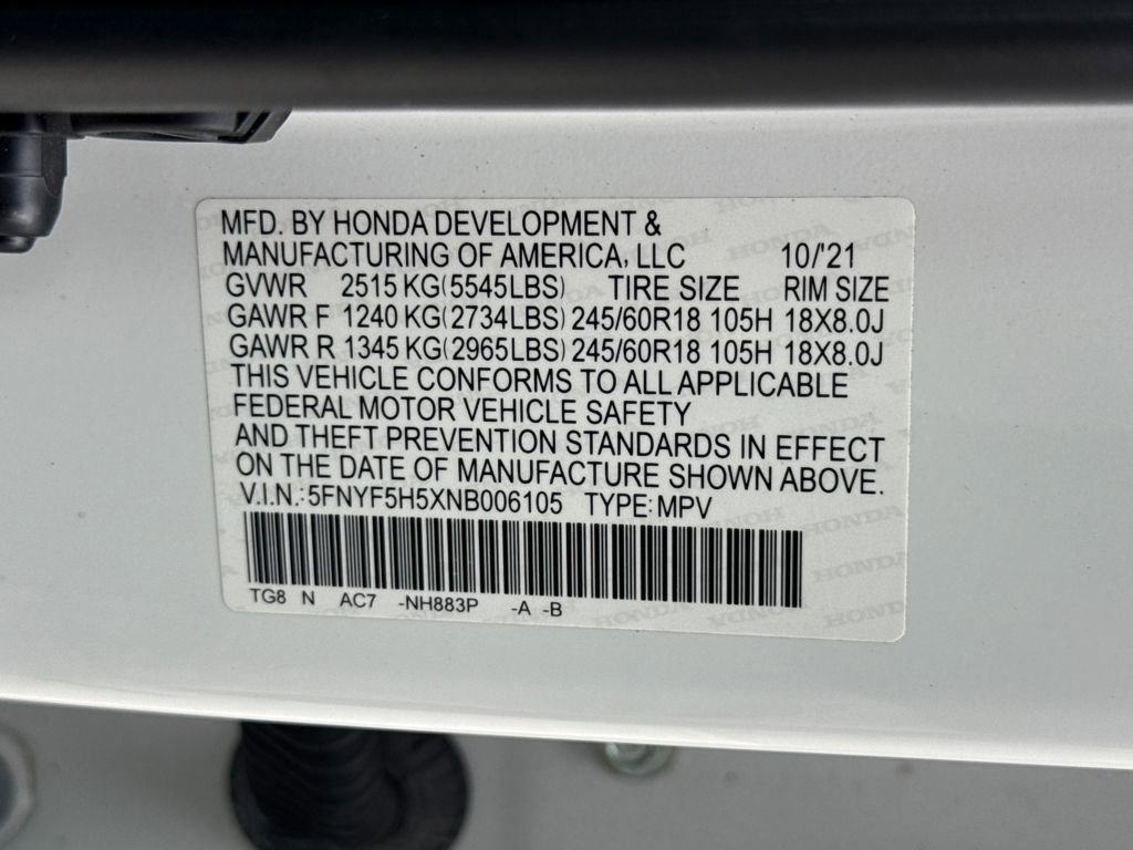 Used 2022 Honda Pilot EX-L image 30