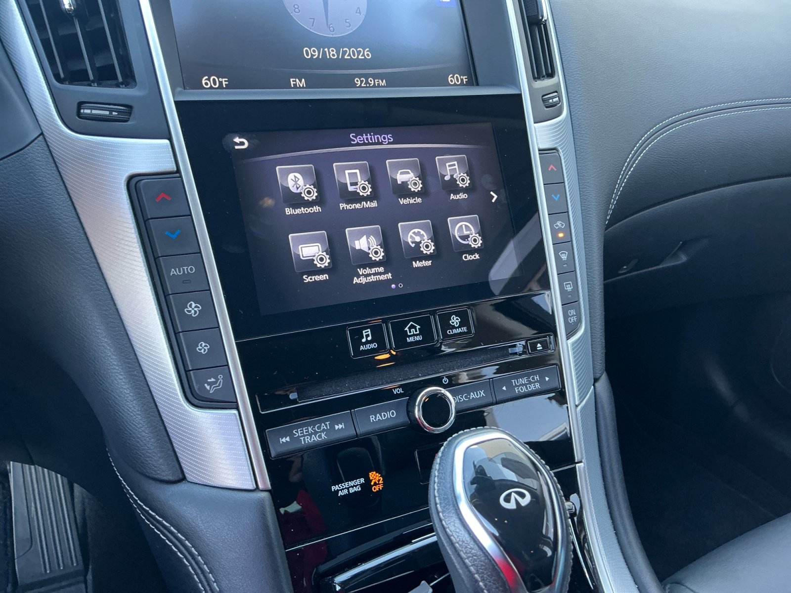 Used 2019 INFINITI Q50 Luxe w/ All Weather Package (L93) RWD image 25
