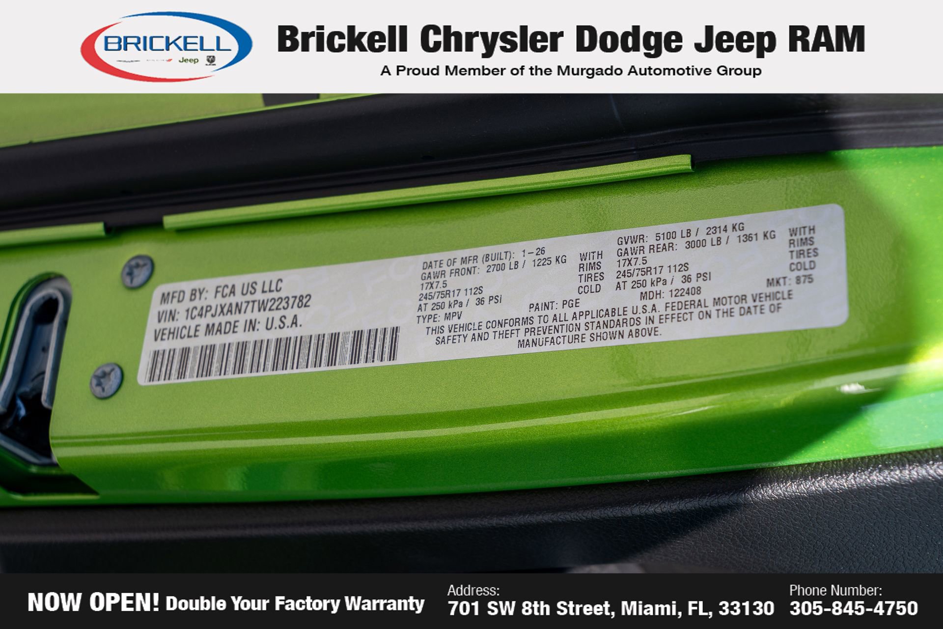 New 2026 Jeep Wrangler Sport image 29