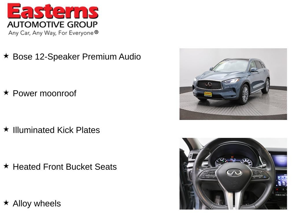 Used 2023 INFINITI QX50 Luxe AWD/4WD image 11