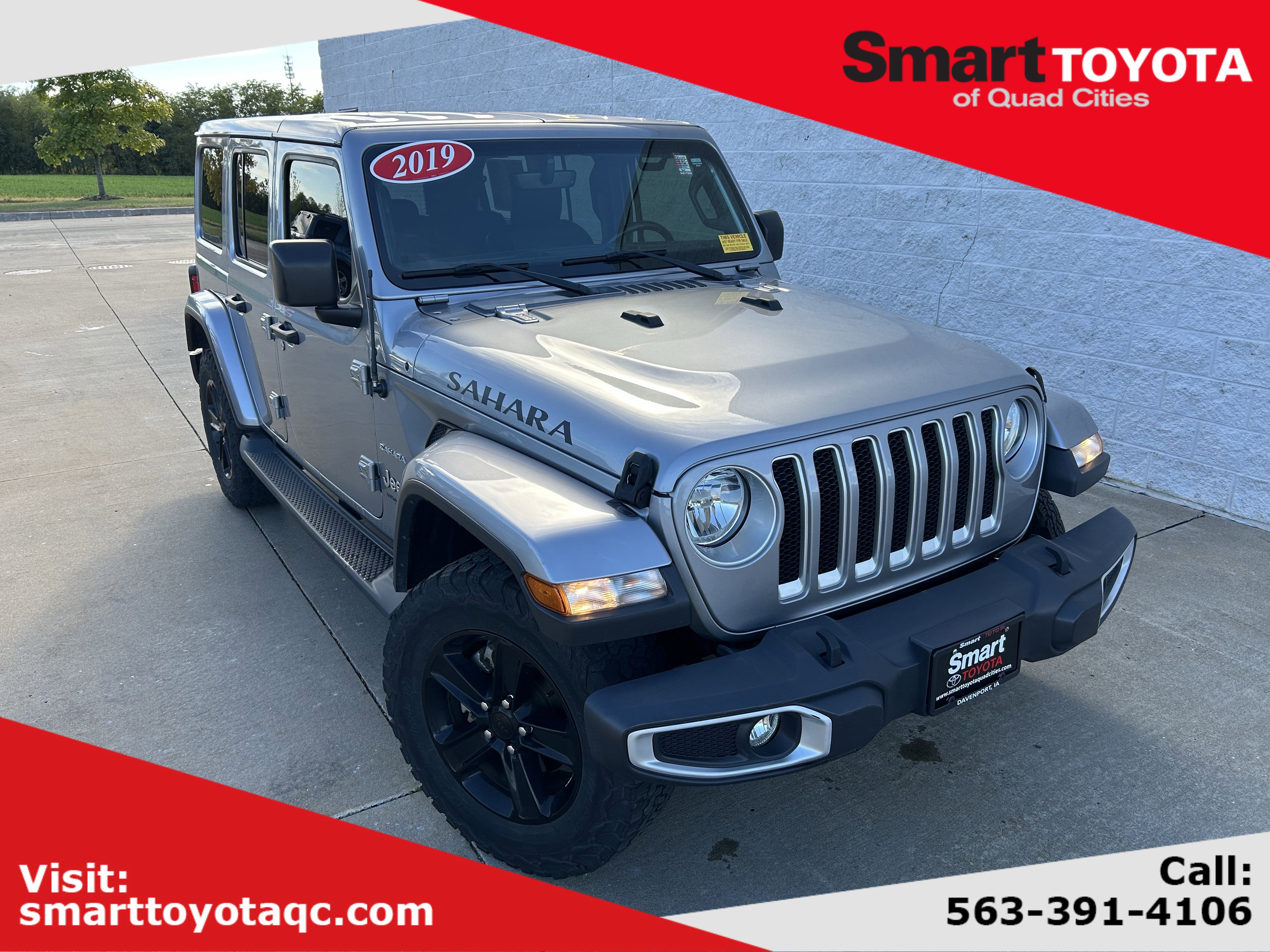 Used 2019 Jeep Wrangler Unlimited Sahara w/ Uconnect 4C Nav & Sound Group