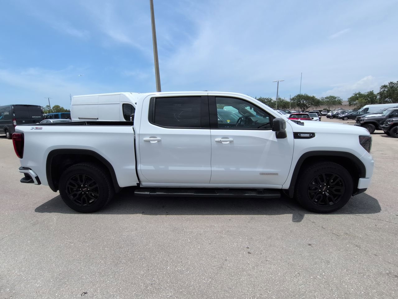 Used 2024 GMC Sierra 1500 Elevation w/ LPO, Elevation Black Package AWD/4WD image 4