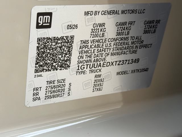 New 2026 GMC Sierra 1500 Pro w/ Graphite Edition AWD/4WD image 24