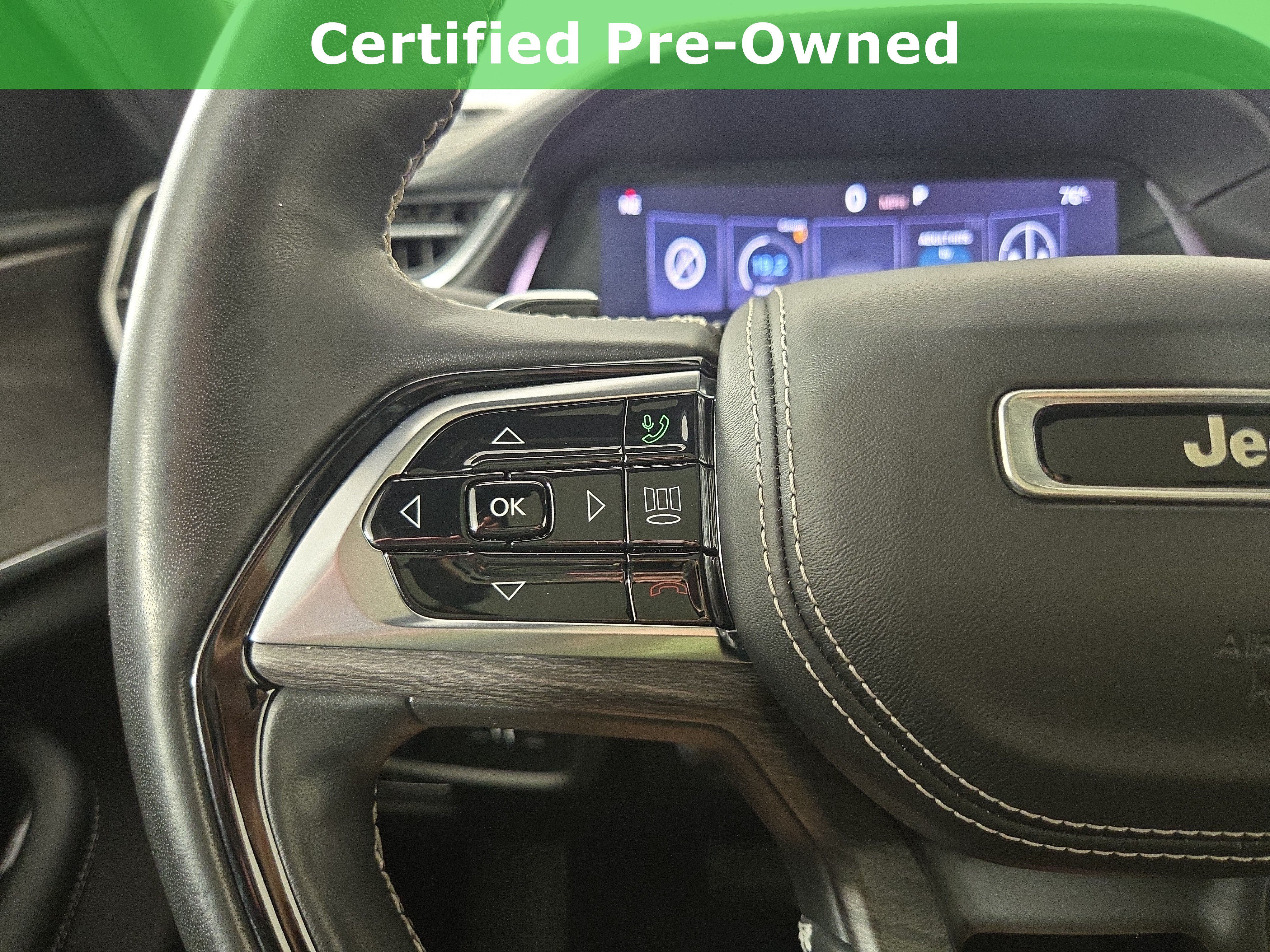 Certified 2021 Jeep Grand Cherokee L Overland w/ Advanced Protech Group III AWD/4WD image 17