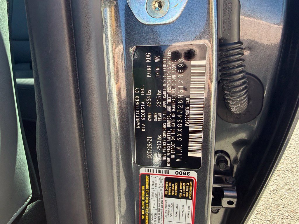 Certified 2022 Kia K5 EX w/ EX Premium Package FWD image 38