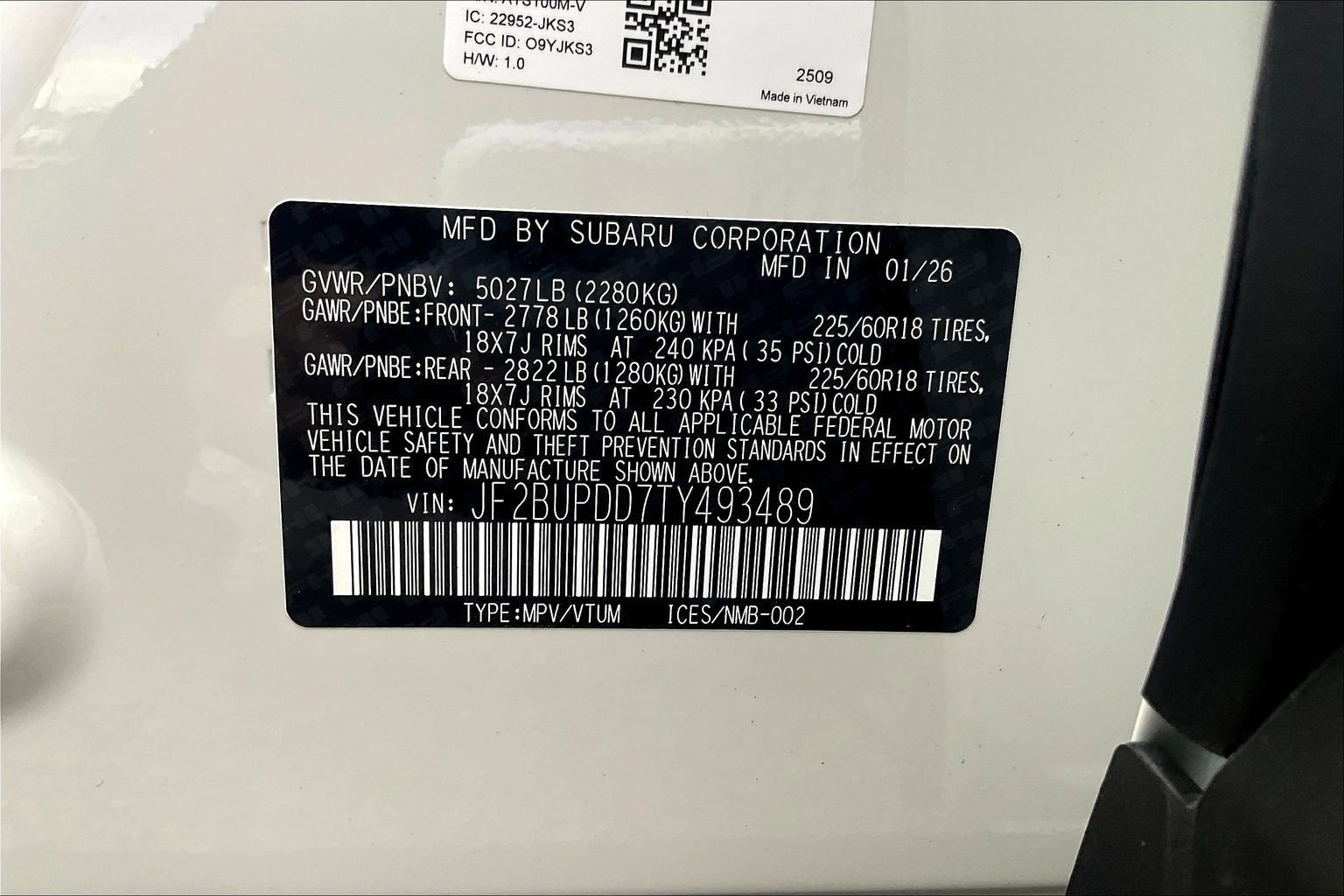 New 2026 Subaru Outback Limited AWD/4WD image 12