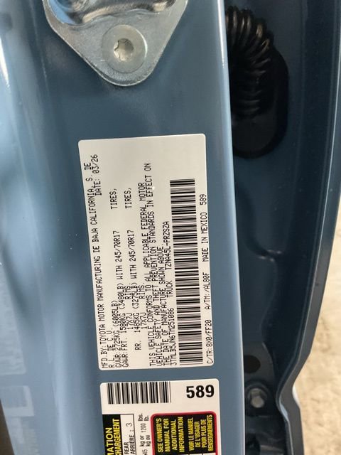 New 2026 Toyota Tacoma SR5 image 20