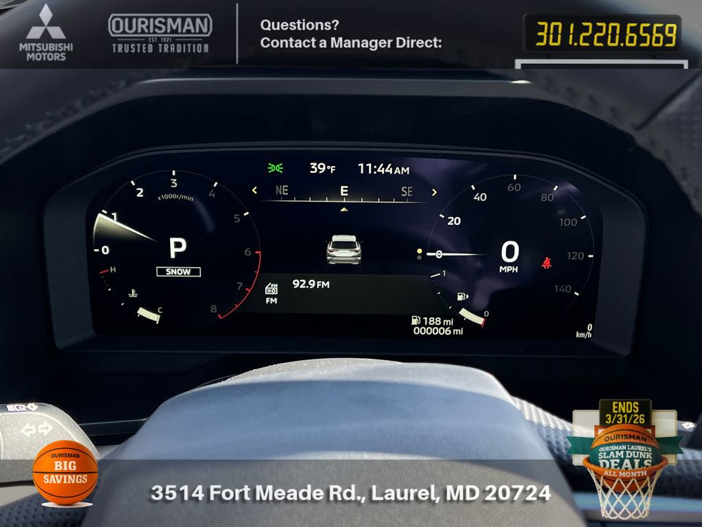 New 2026 Mitsubishi Outlander LE image 10