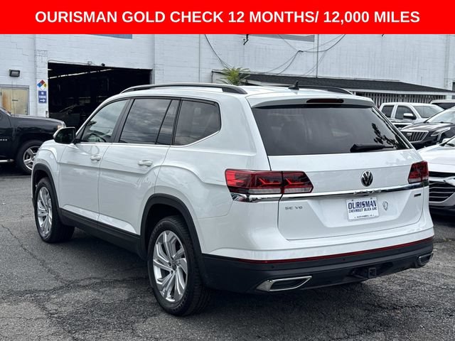 Used 2021 Volkswagen Atlas SE w/ Panoramic Sunroof Package AWD/4WD image 4