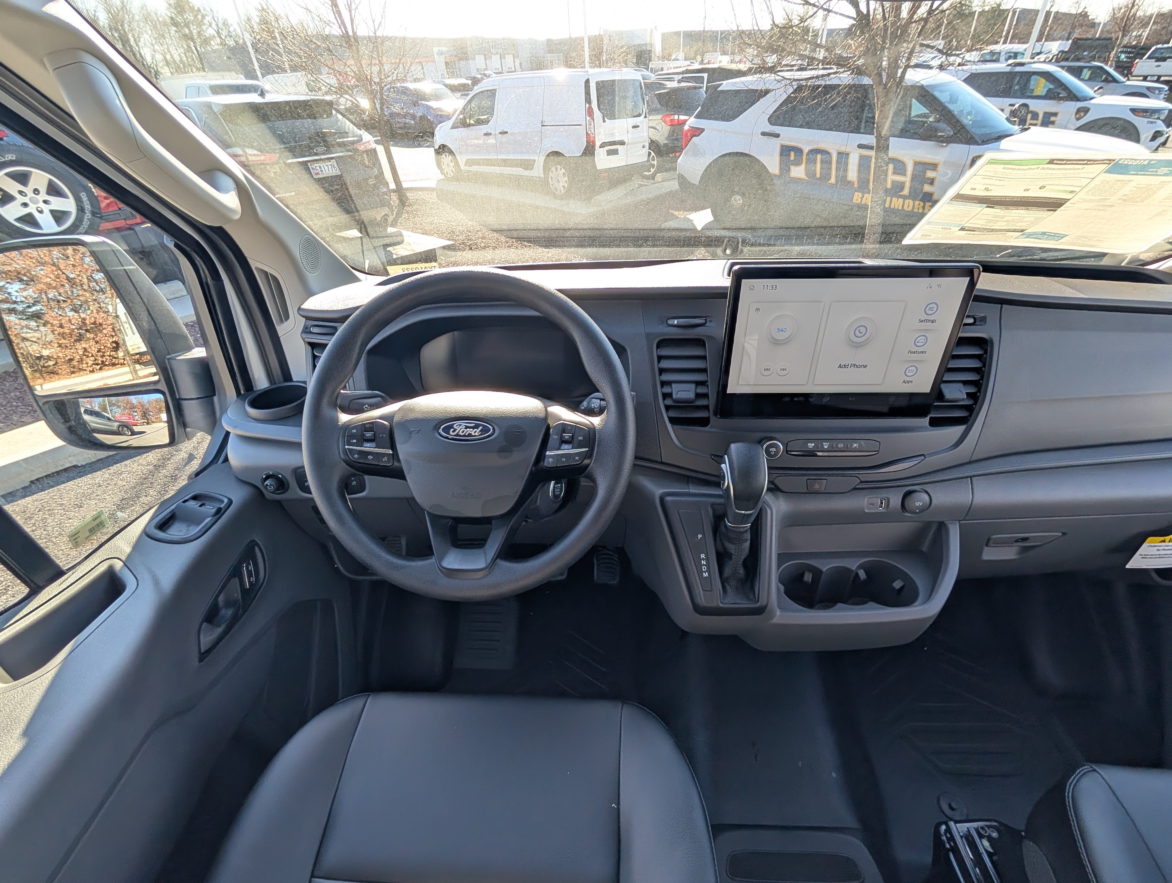New 2026 Ford Transit 250 Low Roof w/ Load Area Protection Package RWD image 12