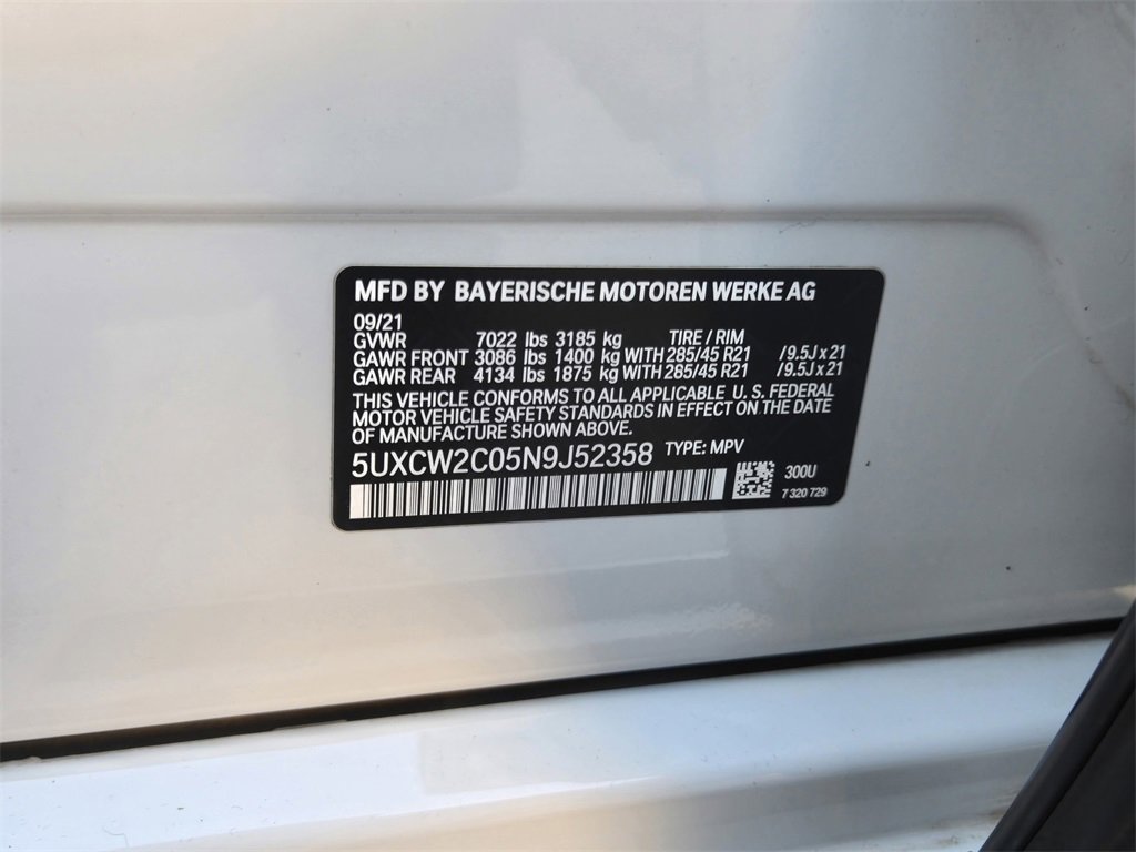 Used 2022 BMW X7 xDrive40i w/ M Sport Package image 44