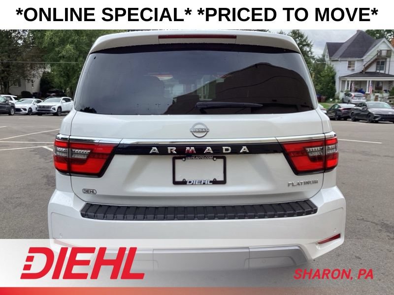 Used 2023 Nissan Armada Platinum w/ Captain's Chairs Package AWD/4WD image 6