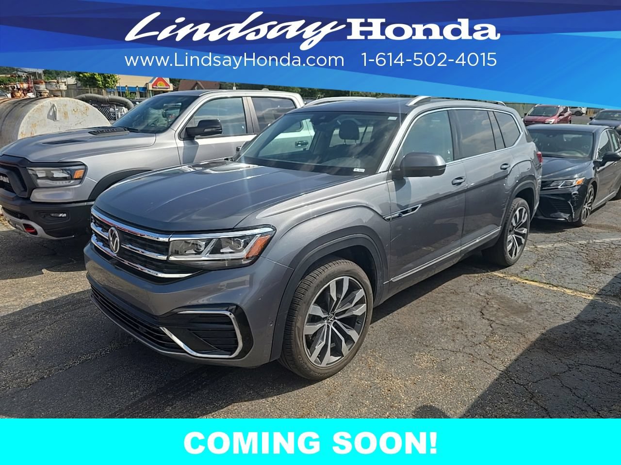 Used 2022 Volkswagen Atlas SEL Premium AWD/4WD image 2