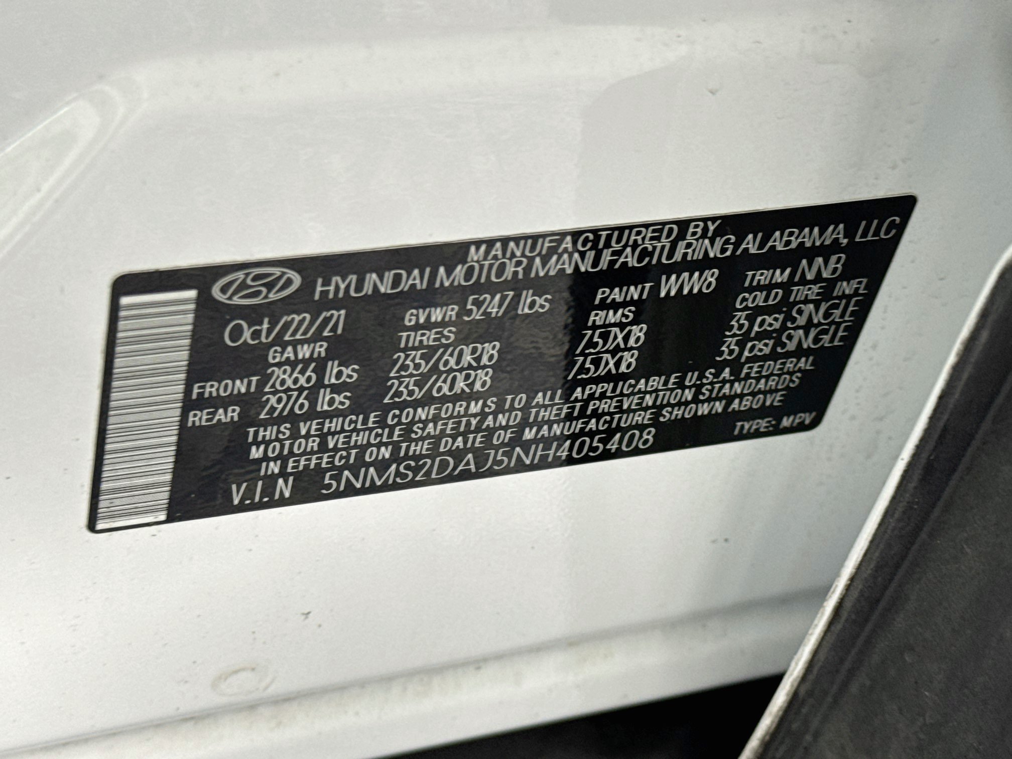 Used 2022 Hyundai Santa Fe SEL AWD/4WD image 30