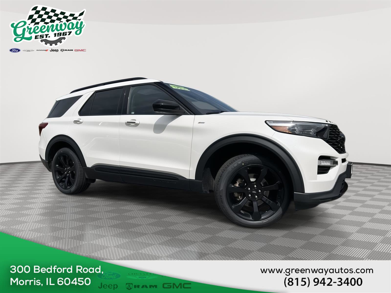Used 2022 Ford Explorer ST-Line w/ Class IV Trailer Tow Package AWD/4WD video 1