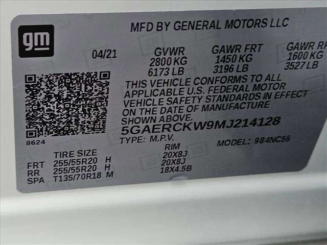 Used 2021 Buick Enclave Premium w/ Surround and Sites Package image 24
